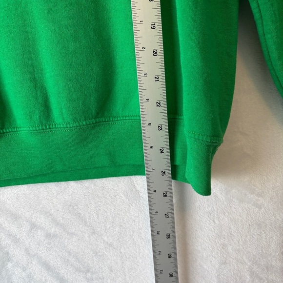 Lonely Ghost Green it’s cool to care crew neck pullover sweatshirt size medium - Picture 5 of 12